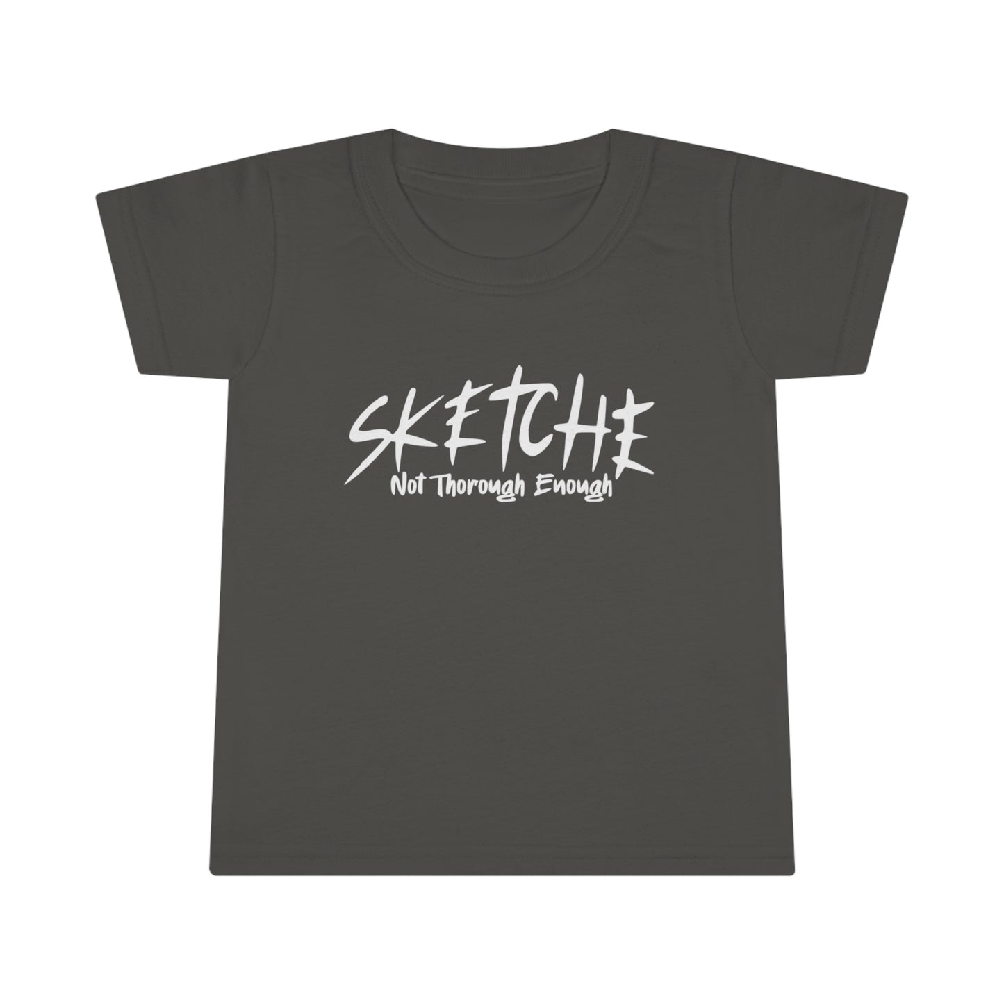 Sketche "Fix It S" (White Print) Toddler T-shirt