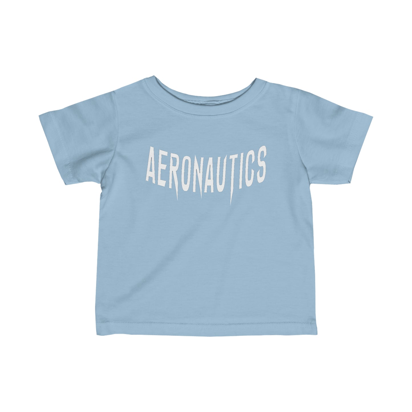 Aeronautics "Planes" (White Print) Infant Fine Jersey Tee