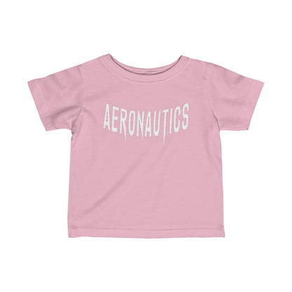 Aeronautics "Planes" (White Print) Infant Fine Jersey Tee