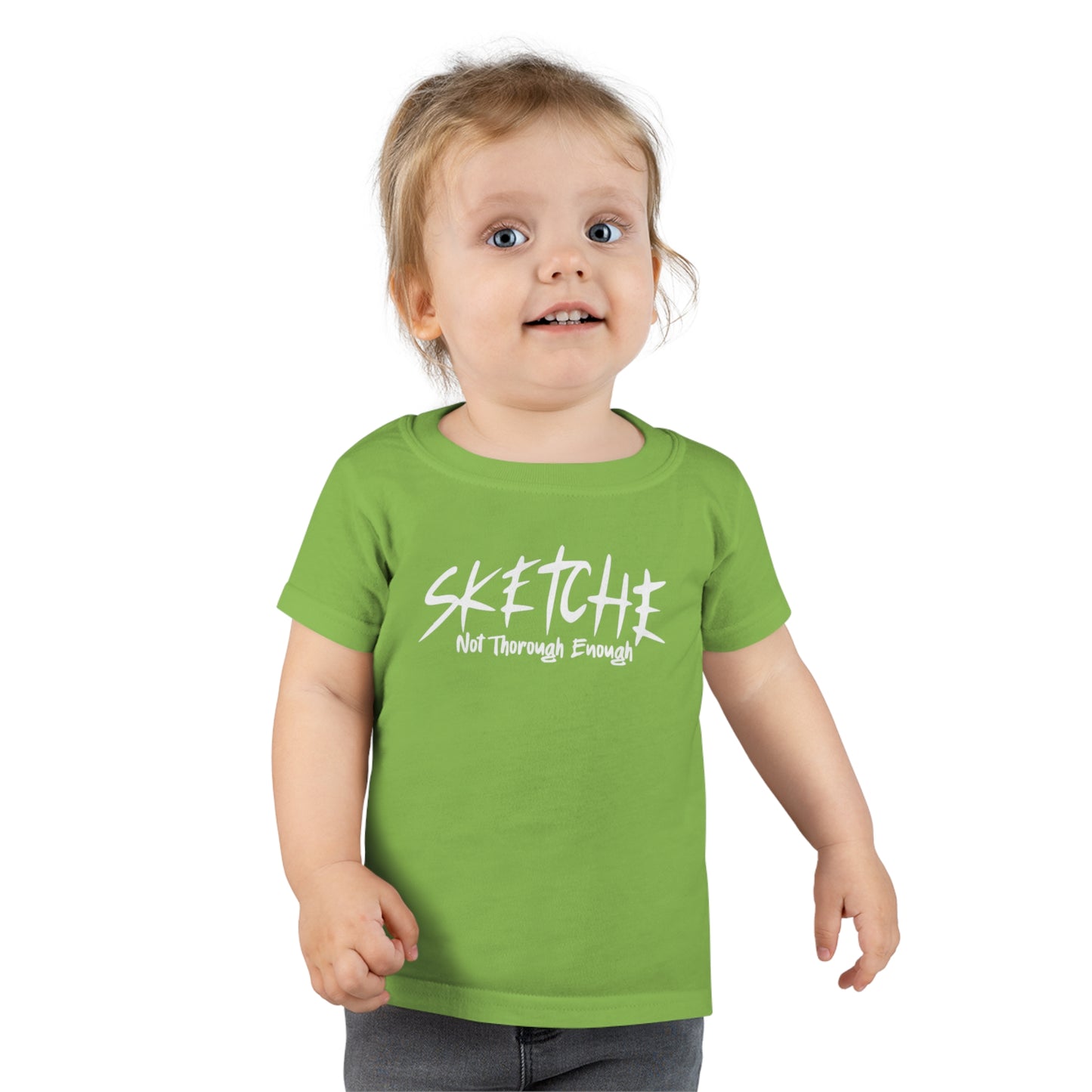 Sketche "Fix It S" (White Print) Toddler T-shirt