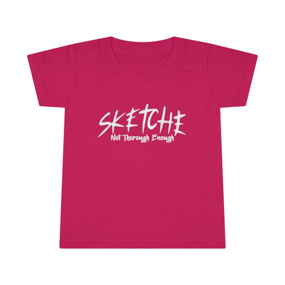 Sketche "Fix It S" (White Print) Toddler T-shirt