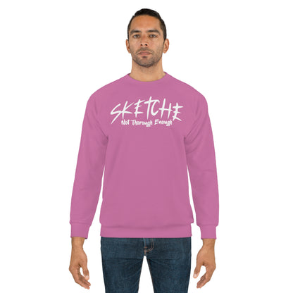 Sketche "Astronaut" Pink (White Print) Unisex Sweatshirt