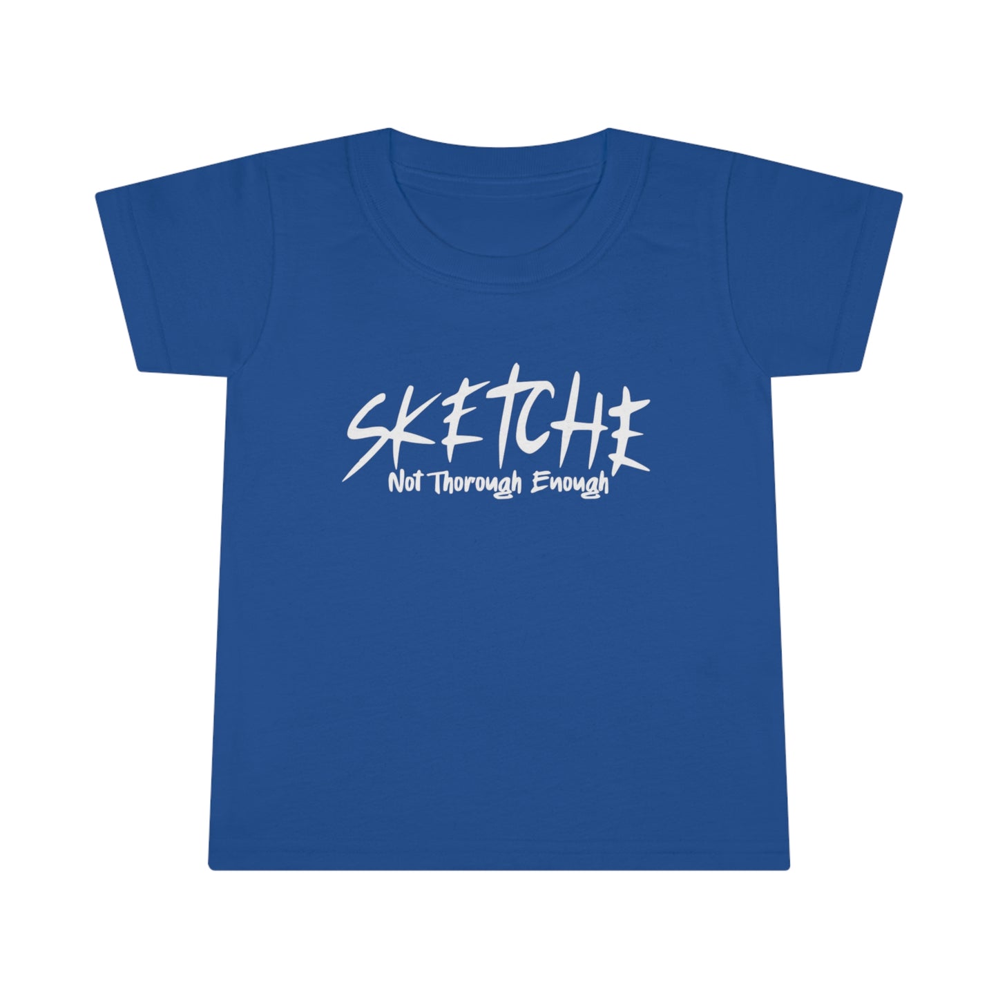 Sketche "Fix It S" (White Print) Toddler T-shirt