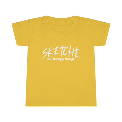 Sketche "Fix It S" (White Print) Toddler T-shirt