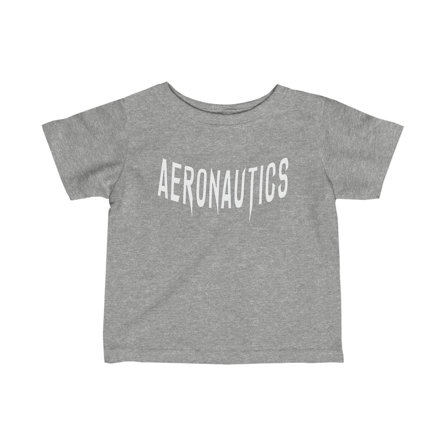 Aeronautics "Planes" (White Print) Infant Fine Jersey Tee