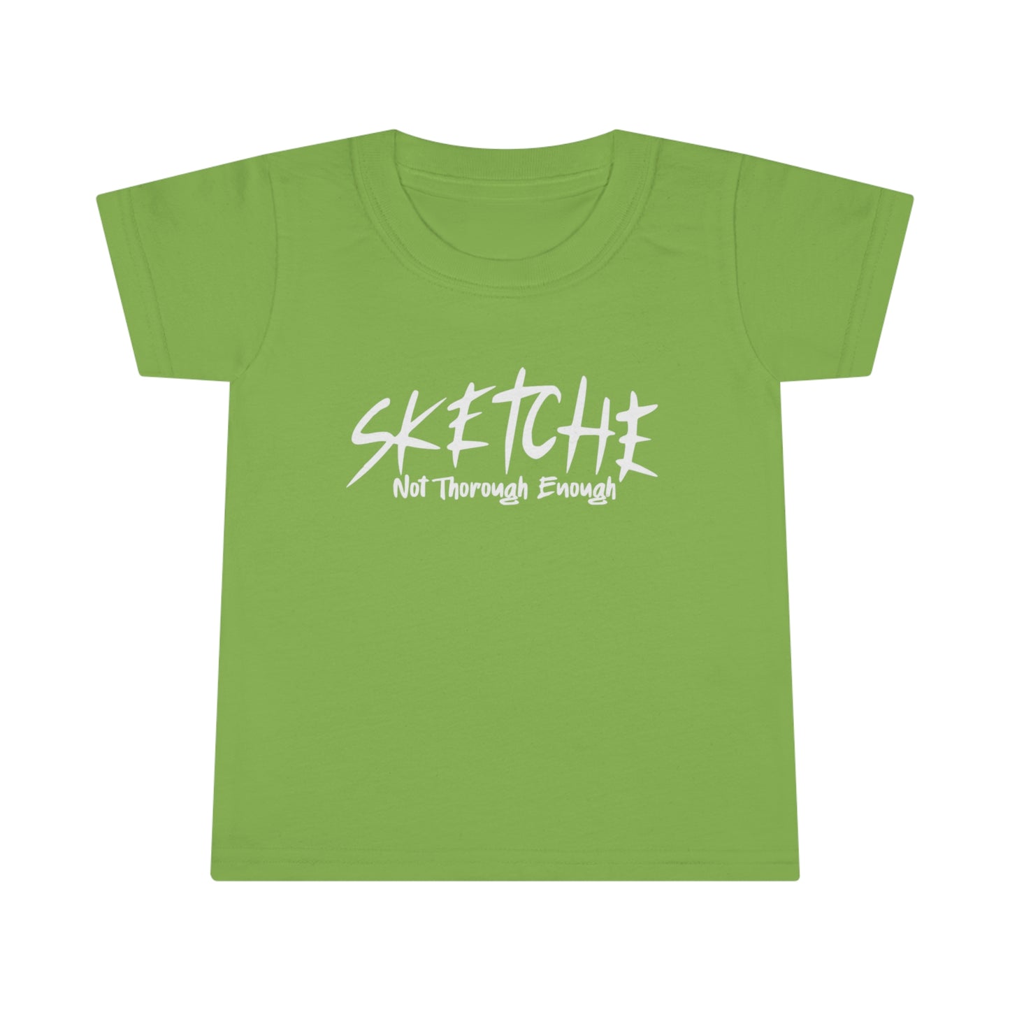 Sketche "Fix It S" (White Print) Toddler T-shirt