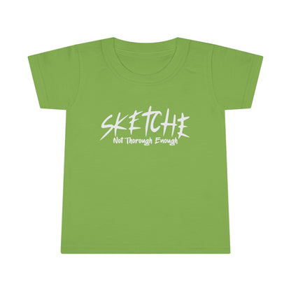 Sketche "Fix It S" (White Print) Toddler T-shirt