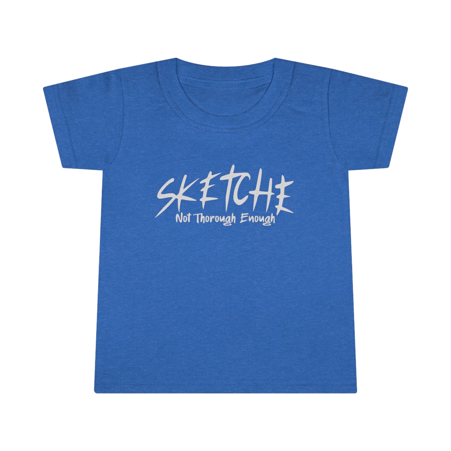 Sketche "Fix It S" (White Print) Toddler T-shirt