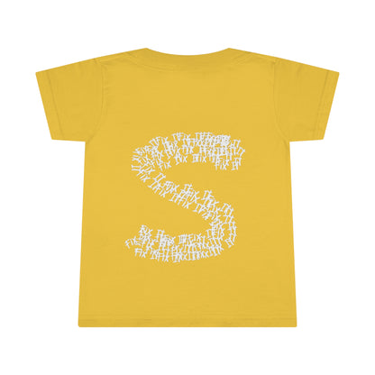 Sketche "Fix It S" (White Print) Toddler T-shirt