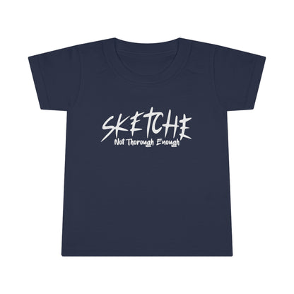 Sketche "Fix It S" (White Print) Toddler T-shirt