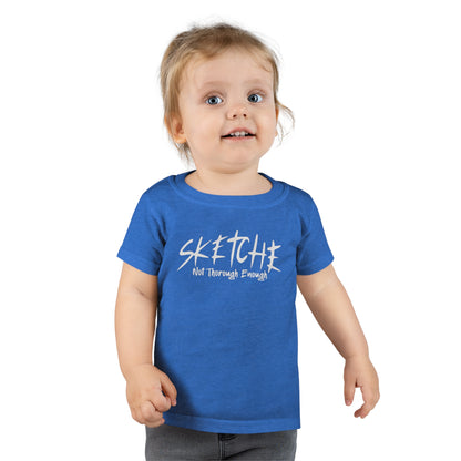 Sketche "Fix It S" (White Print) Toddler T-shirt