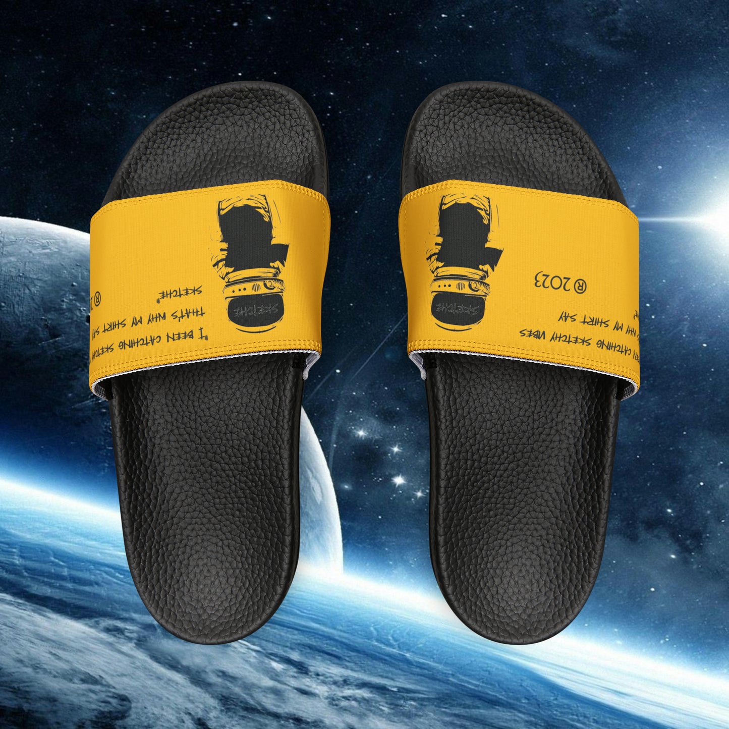 Men's PU Slide Sandals