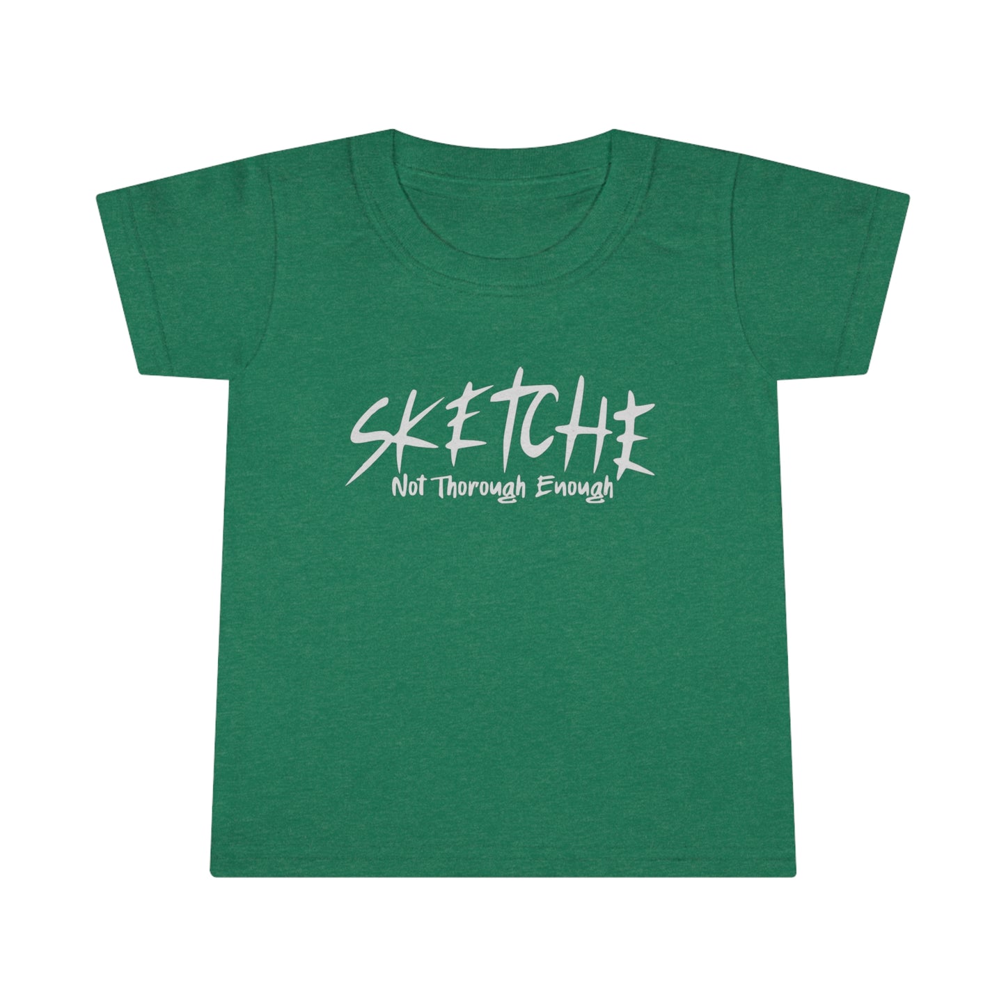 Sketche "Fix It S" (White Print) Toddler T-shirt