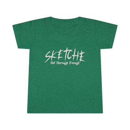 Sketche "Fix It S" (White Print) Toddler T-shirt