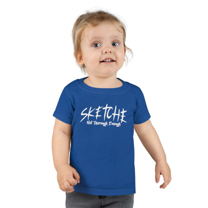 Sketche "Fix It S" (White Print) Toddler T-shirt