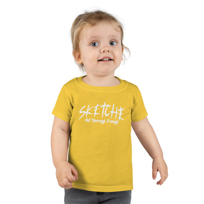 Sketche "Fix It S" (White Print) Toddler T-shirt